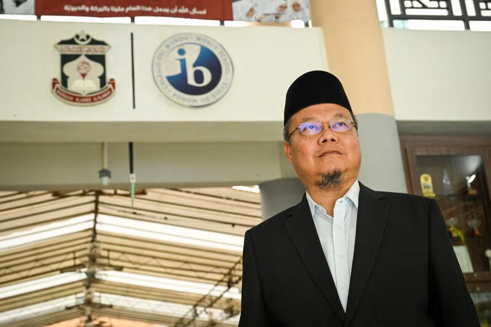 TERUS MAJU: Encik Herman Cher Ma’in tidak memandang mudah pertukaran ke Madrasah Aljunied Al-Islamiah sebagai mudir madrasah itu.