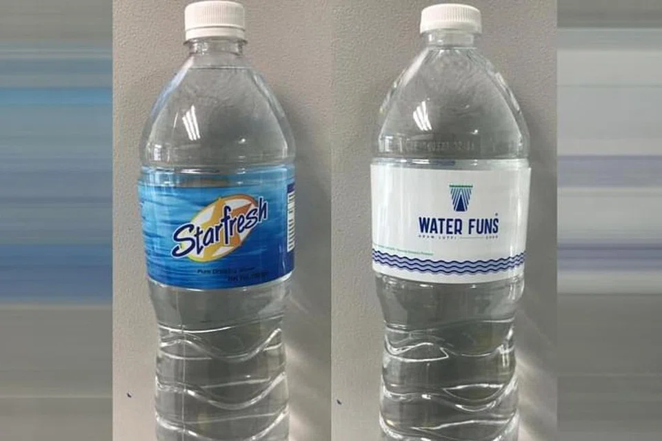 Dua produk ini ditarik balik dari pasaran Malaysia selepas dikesan tercemar dengan bakteria Pseudomonas aeruginosa. FOTO: Public Health Malaysia