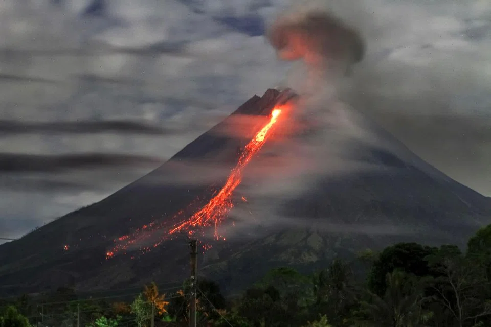 KEGIATAN MENINGKAT: Kegiatan Merapi meningkat sedikit sejak beberapa hari lalu, tetapi peningkatan seperti itu sering berlaku di Merapi.