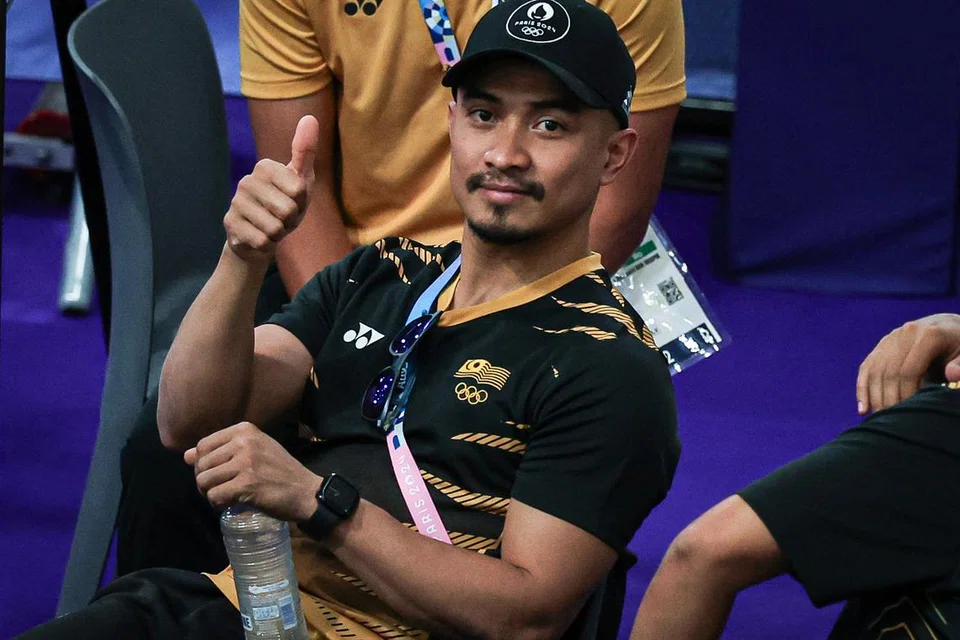 Pelumba basikal trek negara Datuk Mohd Azizulhasni Awang di Sukan Olimpik Paris 2024 di Saint-Quentin-en-Yvelines National Velodrome.