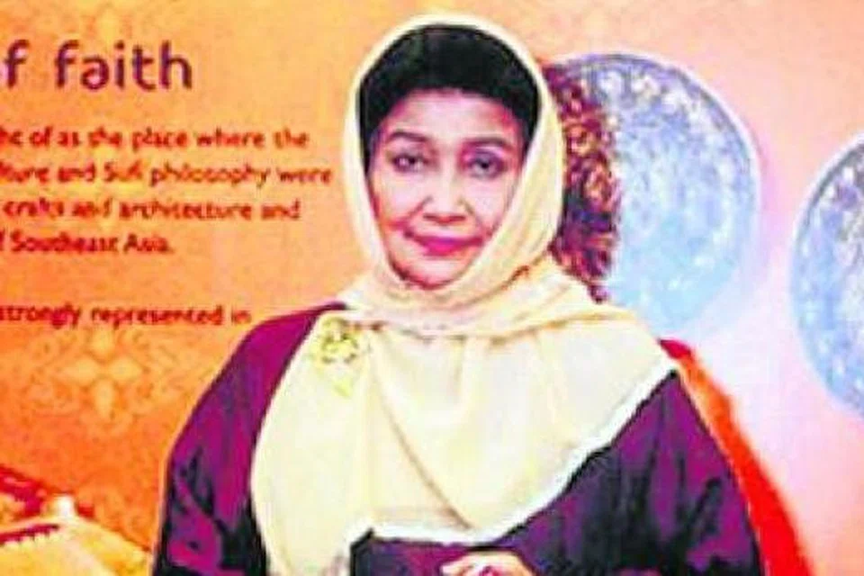 HAJAH POCUT HASLINDA: Usahawan wanita dan sumber penceritaan kisah moyangnya. Beliau kini ketua Yayasan TSL. - Foto Yayasan TSL 