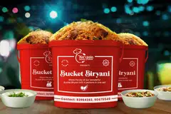 Kini, penggemar nasi beriani boleh mendapatkan Weekend Lamb Bucket atau Weekend Mutton Bucket yang bersaiz kecil (S) dan saiz besar (L) menerusi dalam talian sahaja.