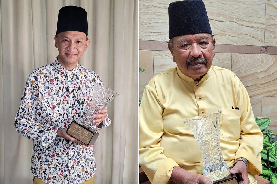ZUBIR ABDULLAH (kiri) OTHMAN ABDUL RAHMAN (kanan)