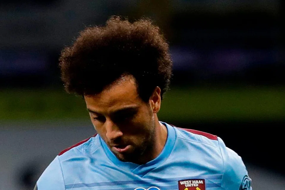 BERMINAT: Arsenal pula dikatakan sedang mengadakan perbincangan dengan West Ham mengenai pemindahan pemain midfield Brazil, Felipe Anderson. - Foto AFP