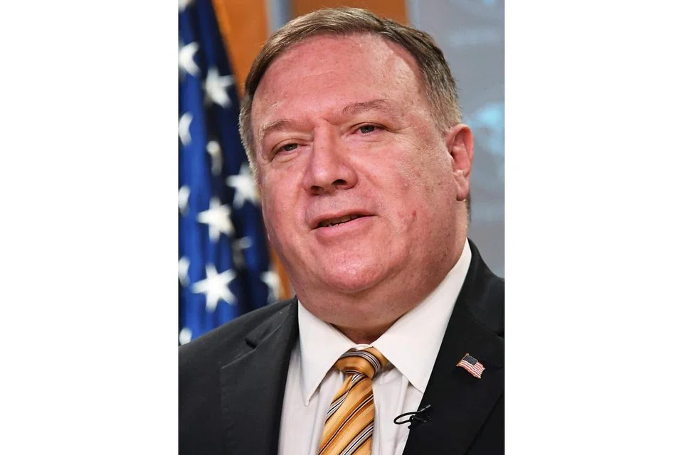 Setiausaha Negara Amerika, Encik Mike Pompeo (atas).