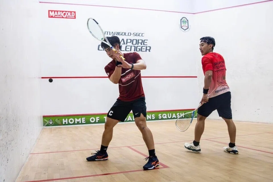 Jerome Aw, Aaron Liang, Marigold-SGCC Singapore Challenger, SINGAPORE SQUASH