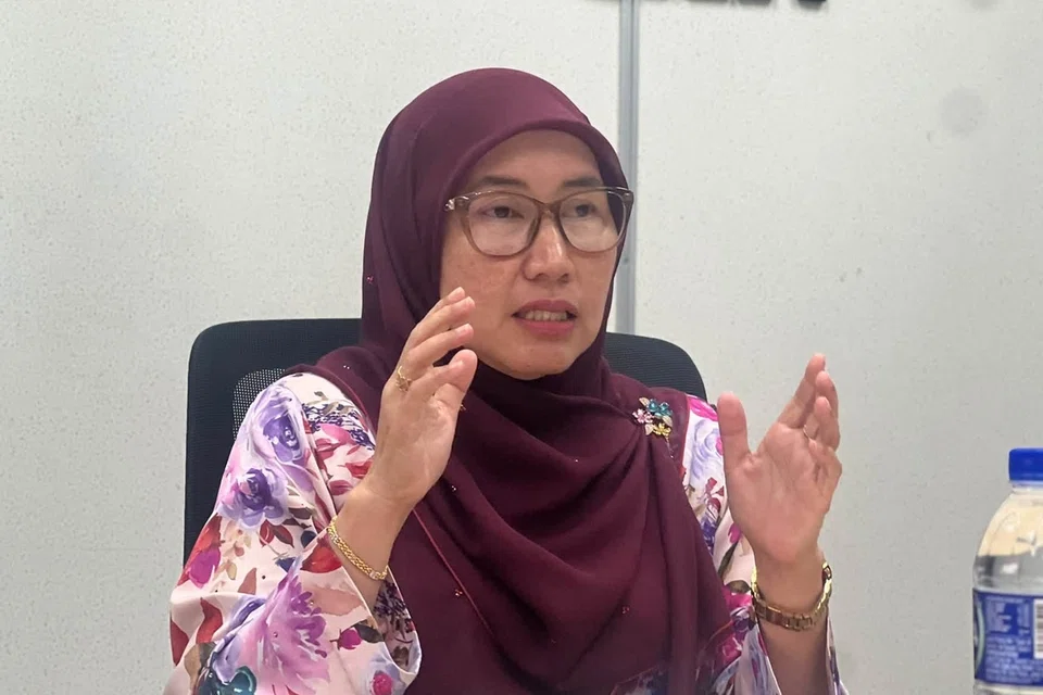 Pengerusi Jawatankuasa Pembangunan Wanita Keluarga dan Masyarakat negeri, Cik Hasrunizah Hassan.