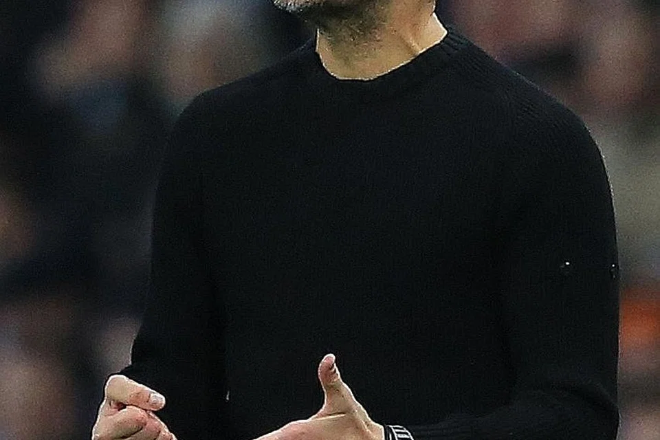 Pengurus Manchester City Pep Guardiola.