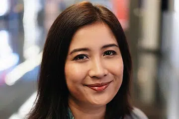 Anggota Parlimen GRC Ang Mo Kio, Cik Nadia Ahmad Samdin, 31 tahun