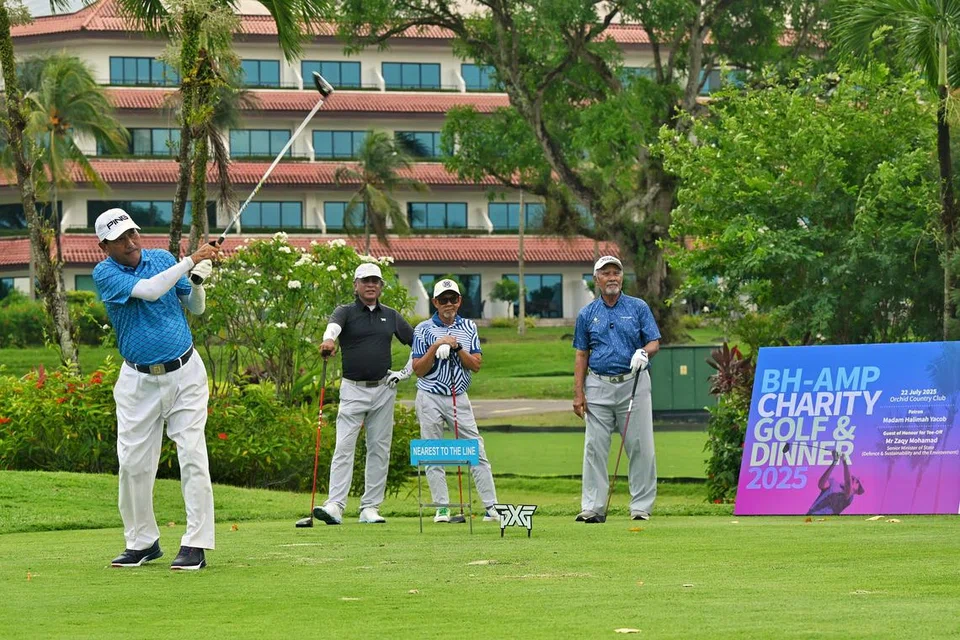 BH-AMP, golf amal, Zainal Samat, Abdul Rahim Jaafar, Encik Jamal Saini, Encik Ibrahim Atan