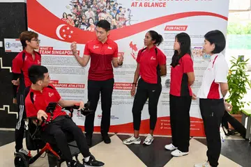 Fiesta Sukan Sekolah, School Sports Fiesta, David Neo, Farhanah Ruhaizat, Aloysius Gan, Shanti Pereira, Audrey Tong