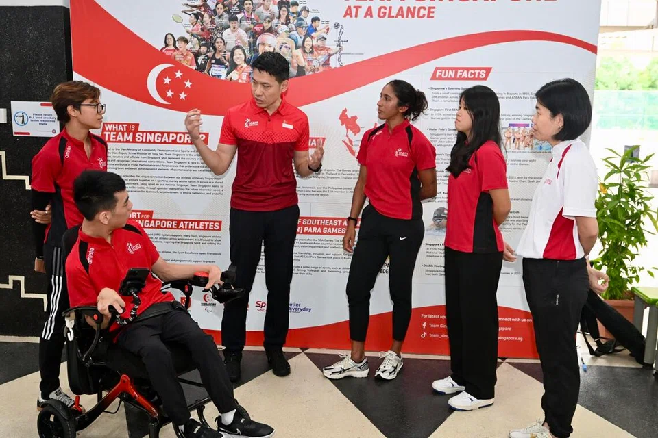 Fiesta Sukan Sekolah, School Sports Fiesta, David Neo, Farhanah Ruhaizat, Aloysius Gan, Shanti Pereira, Audrey Tong