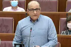 ENCIK S ISWARAN: Berkata Laluan Daerah Jurong (JRL) akan dibuka secara berperingkat mulai 2027, dan Laluan Rentas Pulau mulai 2030.