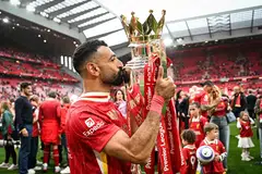 Penyerang Liverpool, Mohamed Salah, menjaringkan 29 gol dalam musim Liga Perdana England (EPL) 2024/25. 