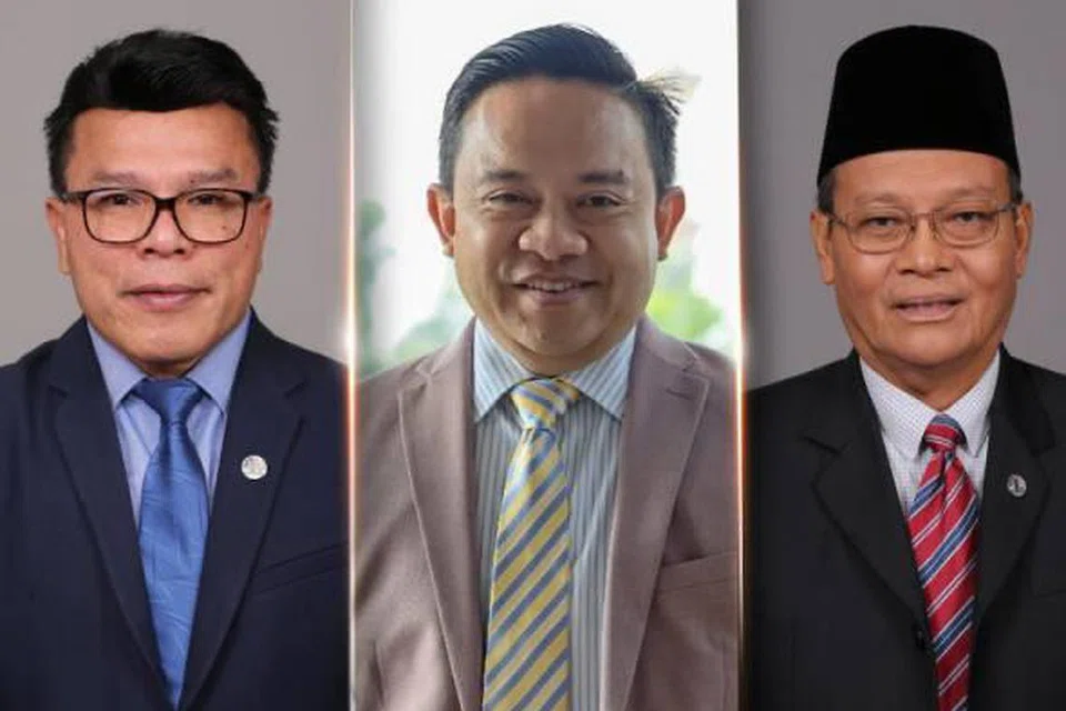 (Dari kiri) Ahli Parlimen (AP) Gua Musang, Encik Mohd Azizi Abu Naim; AP Tasek Gelugor, Datuk Wan Saiful Wan Jan; dan AP Tanjong Karang, Datuk Dr Zulkafperi Hanapi.