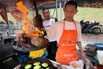 Kreativiti peniaga, menu unik, bazar Ramadan M’sia