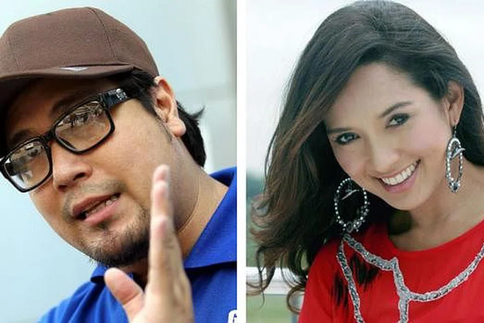 (kiri) ZED ZAIDI: Persoal tugas dan tanggungjawab Vanidah sebagai bendahari Seniman. - Foto fail; (kanan) VANIDAH IMRAN: Dakwa nama belum termaktub sebagai penama yang diberi akses mengeluarkan duit bank Seniman. - Foto IMGUR