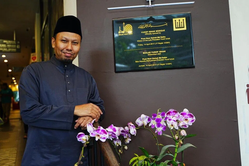 Pengerusi SalamSG Ramadan yang juga merupakan Pengerusi Eksekutif Masjid Yusof Ishak, Ustaz Mohammad Fairuz Shah Sudiman.