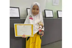 PENGAJARAN HIDUP: Mariam berharap ramai yang menonton video Si Bongkok akan dapat menjadikannya satu pengajaran yang amat berharga. - Foto MADRASAH ALSAGOFF Al-ARABIAH
