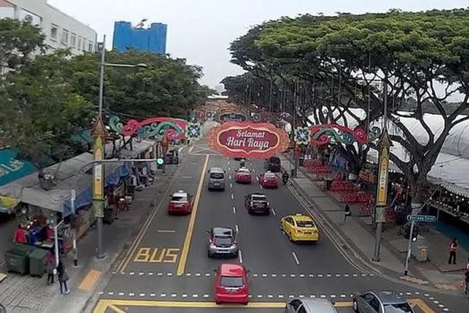 PEMANDANGAN GEYLANG SERAI DARIPADA UDARA: Gambar diambil menggunakan dron yang dipandu Encik Uday Hassan pada waktu siang. - Foto UDAY HASSAN