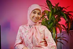 nabila razali, tak sabar nak raya