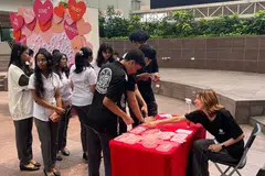 Pelajar tahun pertama Nitec Lanjutan sedang menyertai satu jerayawara ‘Rasa Hormat dan Keselamatan dalam Perhubungan’ yang dianjurkan Kementerian Pembangunan Sosial dan Keluarga (MSF) bersama Sekolah Perniagaan Institut Pendidikan Teknikal (ITE) Kolej Central.
