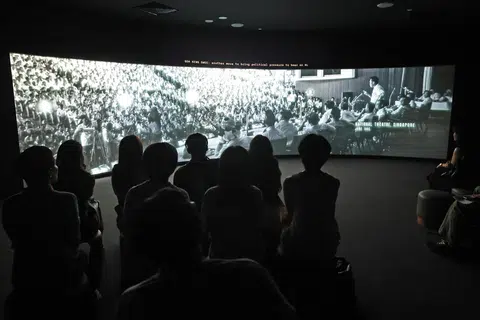 Sudut BILIK dalam pameran Fail Albatross: Kemerdekaan Singapura yang Bukan Rahsia Lagi menampilkan peristiwa dramatik menjelang perpisahan Singapura dari Malaysia hasil wawancara sejarah secara lisan, antaranya daripada mendiang Cik Kwa Geok Choo, isteri kepada mantan Perdana Menteri, mendiang Encik Lee Kuan Yew.