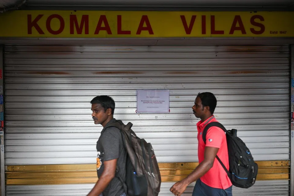 Komala Vilas, restoran, tutup