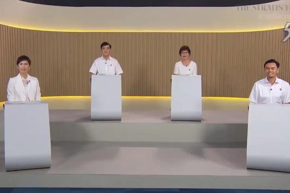 Calon PAP di GRC Jalan Besar, Cik Josephine Teo, (kiri) berkata kawasan undi itu adalah sebuah 'kampung' yang mempunyai begitu banyak warisan tetapi juga berpontensi bagi pembaharuan 