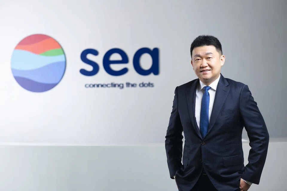 Pengerusi dan Ketua Pegawai Eksekutif syarikat Sea, Encik Forrest Li, melonjak enam anak tangga ke tempat ke-12 dengan nilai AS$5 bilion.