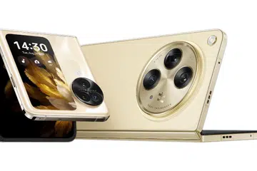 SKRIN BERLIPAT: Syarikat Oppo baru-baru ini memperkenalkan barisan telefon bijak dengan skrin yang boleh dilipat. 