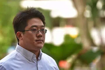 Ong Jenn tiba di Mahkamah Negara pada 3 Feb 2017. 