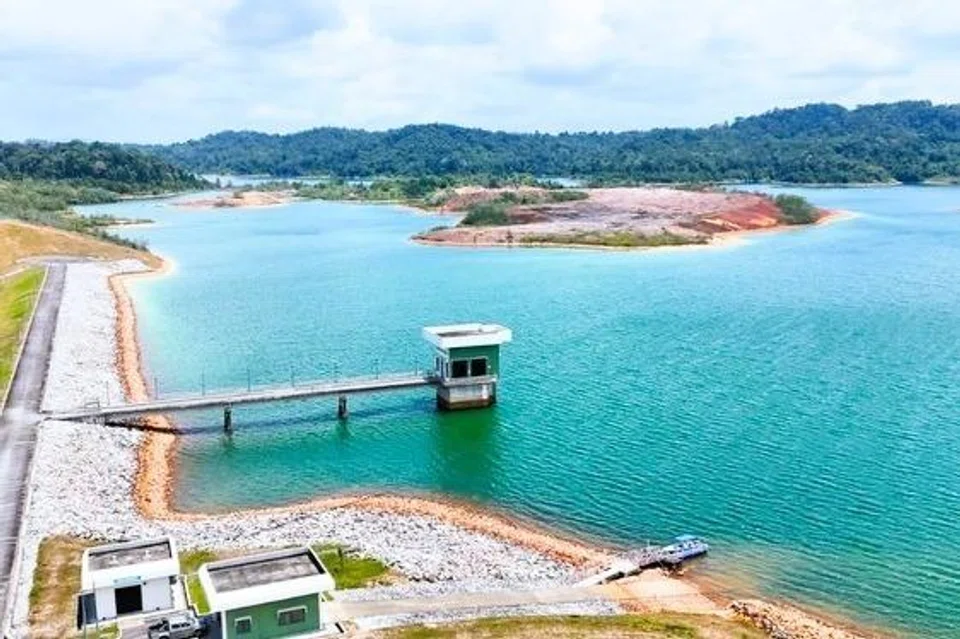 Empangan Seluyut, Kota Tinggi, kemarau