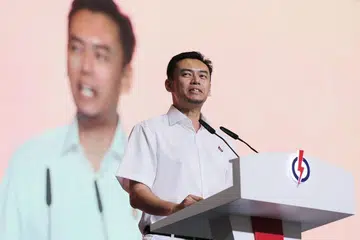 KONVENSYEN PAP: Dr Wan Rizal berucap semasa Konvensyen Parti Tindakan Rakyat (PAP) 65 pada Ahad (10 Nov).