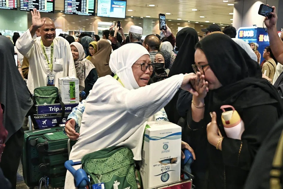 haji, Faishal, jemaah pulang
