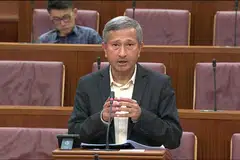 Menteri Ehwal Luar, Dr Vivian Balakrishnan, berkata Singapura sedia mengiktiraf Palestin sebagai sebuah negara pada masa yang sesuai.