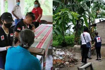 Sepasukan lima orang akan menyokong operasi bantuan dan pemulihan banjir oleh Persatuan Palang Merah Sri Lanka (SLRCS).