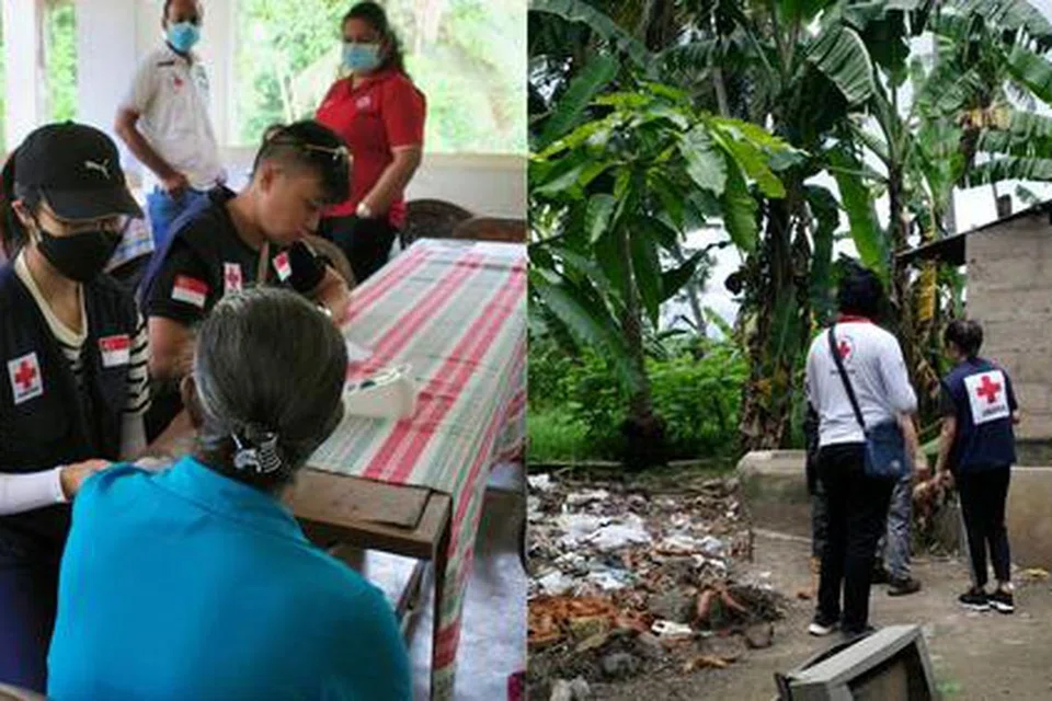 Sepasukan lima orang akan menyokong operasi bantuan dan pemulihan banjir oleh Persatuan Palang Merah Sri Lanka (SLRCS).