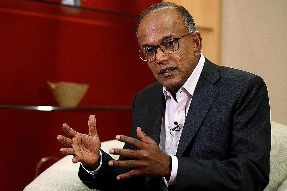 Encik K. Shanmugam, Menteri Undang-Undang merangkap Ehwal Dalam Negeri. - FOTO REUTERS