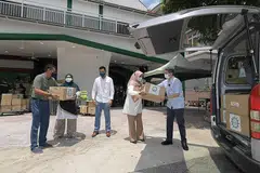 HULUR BANTUAN: Pertubuhan Melayu/Islam seperti Persatuan Muhammadiyah terdorong bahawa ramai badan korporat masih bersedia menghulurkan bantuan meskipun mungkin terjejas dek Covid-19. - Foto BH oleh ALPHONSUS CHERN