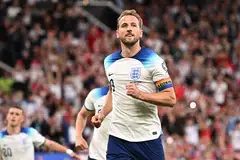 HARRY KANE: Jadi buruan kelab Bayern Munich dan Manchester United, dengan United menarik diri.