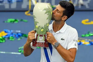 MASIH ADA 'FAKTOR BINTANG': Beberapa pemain utama bagaimanapun tidak akan 'turun padang' di Flushing Meadows, meskipun beberapa pemain seperti Serena Williams, Novak Djokovic (atas) dan Andy Murray tetap menyediakan 'faktor bintang' kepada pertandingan itu. - Foto fail