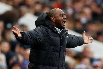 DIPECAT: Patrick Vieira tidak akan bersama pasukan bagi perlawanan dengan Arsenal selepas dipecat oleh pengurusan kelab. Bos pasukan bawah 21 tahun, Paddy McCarthy akan memimpin pasukan. - Foto-foto fail