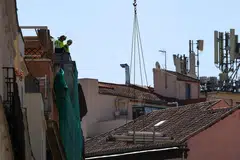 bangunan runtuh, madrid, spain, collapse