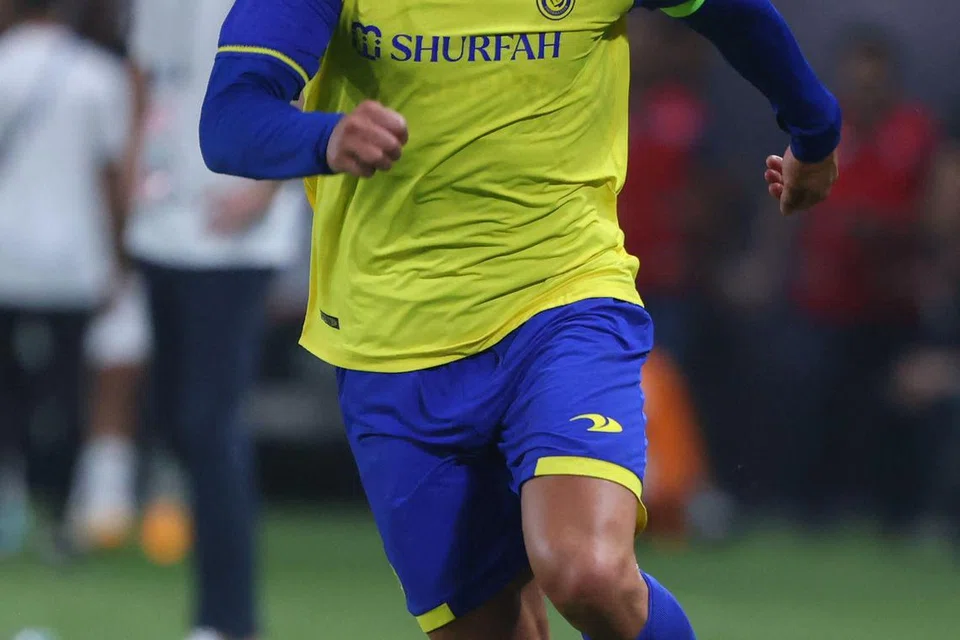 ANTARA PALING TERKENAL: Cristiano Ronaldo antara bintang yang kini beraksi di Liga Profesional Saudi dengan Al-Nassr.