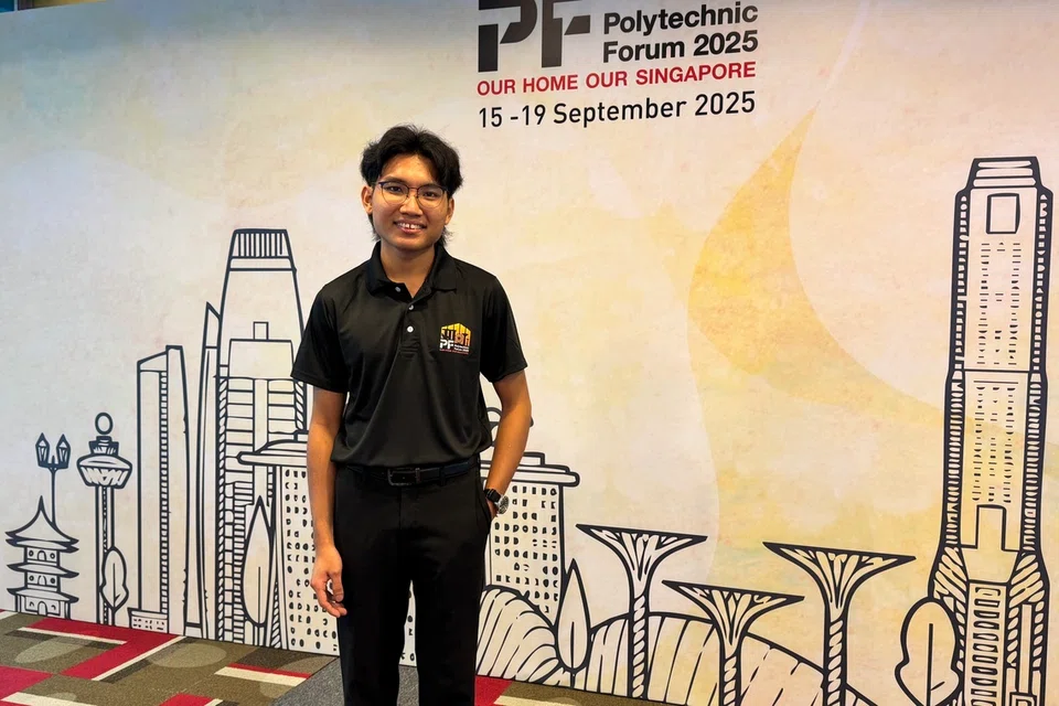 Pelajar tahun kedua Kejuruteraan Elektronik Elektrik di SP, Encik Akif Danish Aidi, berharap Forum Politeknik dapat menambah pengetahuan beliau mengenai isu sejagat serta cabaran yang dihadapi Singapura. 