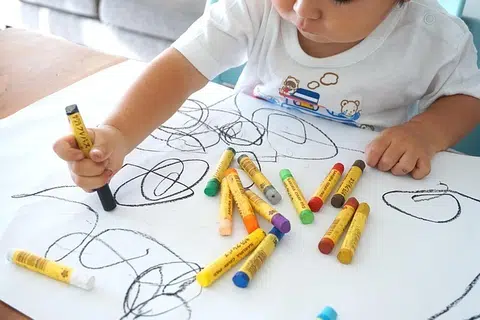 kanak-kanak, lukis, lukisan