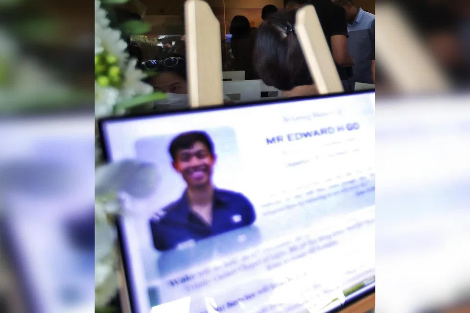 MENDIANG EDWARD GO: Anggota SCDF berusia 19 tahun ini rebah semasa memadamkan kebakaran di Henderson Road pada Disember 2022, dan kemudian meninggal dunia di hospital. - Foto fail