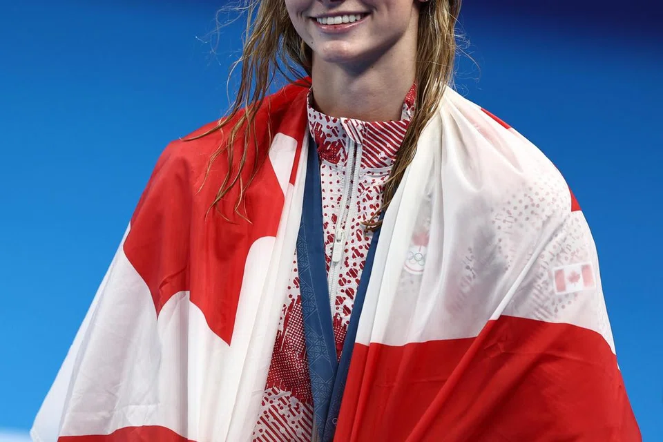 Juara renang wanita rampaian perseorangan 400 meter asal Canada, Summer McIntosh.