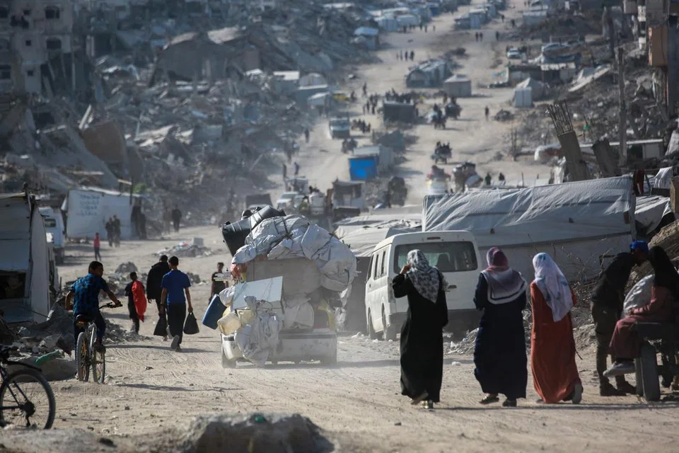 pindah, penduduk palestin, gaza